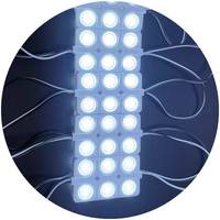 Boîte de rétroéclairage 6leds lentille 170 degrés 6w conception de lumière source de lumière grande taille modules de lumière led pour signes 3d
