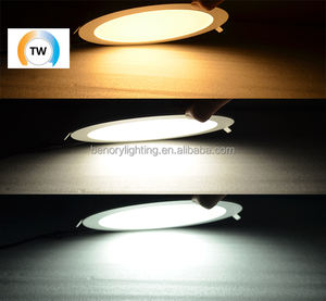 Benory Konstant spannung 24V 12W Runde LED-Flächen leuchte 2000K-6000K Abstimm bares weißes DALI DT8 Down light für GVS KNX Loxone PWM Dimmer - Product Image 5