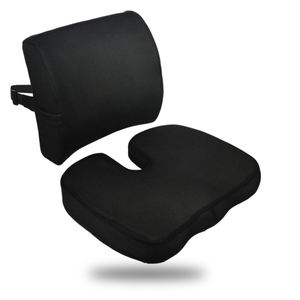 Coussin de siège tricoté pour coccyx et oreiller de soutien lombaire en gros – Accessoire confortable pour chaise de bureau - Product Image 1