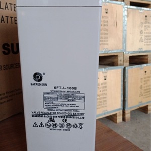 Sacred Sun 6FTJ-100A 12V 100Ah Valve Regulated Sealed Gel <b>Battery</b> For Telecommunications <b>UPS</b> Backup Power - Product Image 5