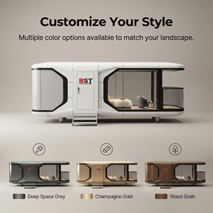 Ultimo Design: <span class=keywords><strong>Capsula</strong></span> Spaziale Prefabbricata in Pannelli Sandwich con Telaio in Acciaio, Letto a Castello Contemporaneo in Stile Container per <span class=keywords><strong>Hotel</strong></span> - Product Image 5