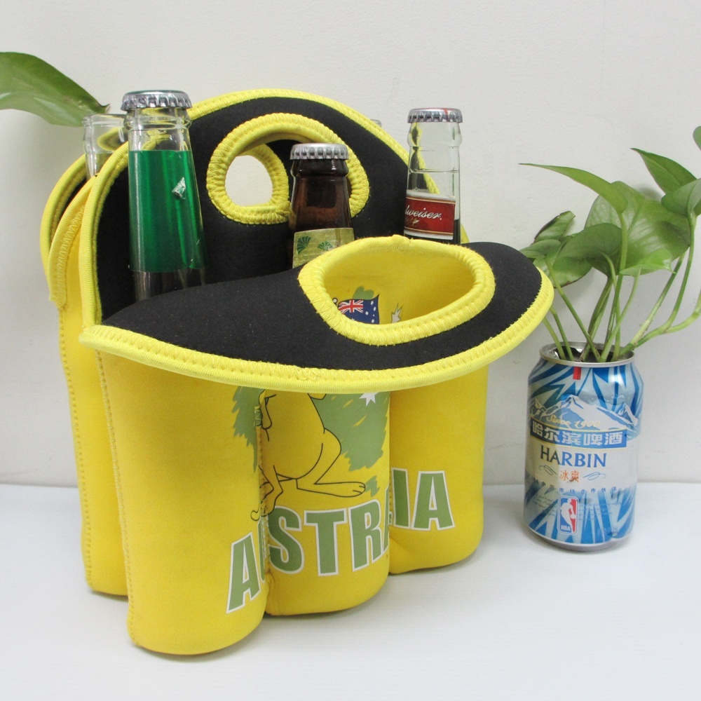 Bolsa enfriadora para seis latas/botellas