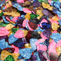 0.46/ 0.71 /0.96mm Music Picks Celluloid Sheet Guitar Picks Plectrum for Electric Acoustic Guitars