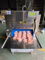 Machine à trancher automatique commerciale pour viande congelée, idéale pour la découpe de rouleaux de mouton et de bœuf pour restaurants de fondue et boucheries
