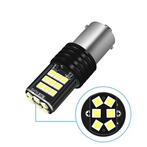Lampadine <span class=keywords><strong>LED</strong></span> per Auto, Luci Freno e <span class=keywords><strong>Retromarcia</strong></span>, 1156 BA15S <span class=keywords><strong>P21W</strong></span> PY21W T20 T15 W16W 24SMD 3030 <span class=keywords><strong>LED</strong></span>, Lampadine Sostitutive per Indicatori di Direzione - Product Image 4