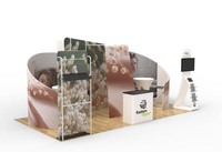 Stand d'exposition modulaire 10x20 pieds pour salons professionnels, promotionnel, moderne, pour expositions, événements, stands d'exposition