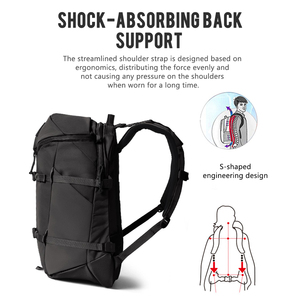 Nueva Mochila Táctica Grande Impermeable para Viaje, con Carga USB, Antirrobo, Multifuncional, de Tela Oxford, con Cierre Resistente - Product Image 3