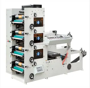 250mm/350mm/450mm 4color /6 color /8color/9 color/10 color /11 color/12color Label Flexo Printing Machine