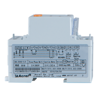Medidor de Panel Solar Trifásico de Cuatro Cables Acrel DTSD1352 con CTs para Inversor Solis, Montaje en Riel DIN, Pantalla LCD, Comunicación RS485