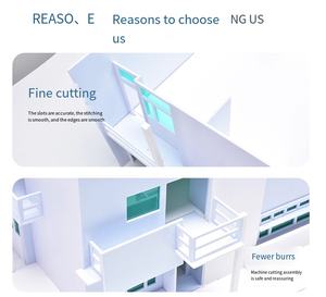 Maqueta de Edificio Residencial Schroder, Hecha a Mano, Diseño Creativo de Maestro, Escena en Miniatura, Plástico, Alta Definición, Escala 1:50 - Product Image 4