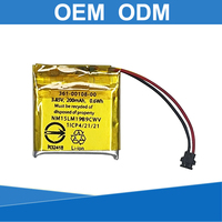 Baterai Baru 3.85V 361-00108-00 200mAh untuk Jam Tangan Pintar GPS Garmin Vivoactive 3