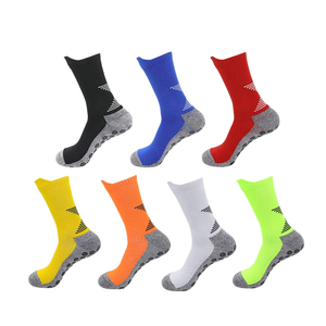 Children Youth Crew <b>Thick</b> Knitted Breathable Anti Slip Football Socks Polyester Cotton Summer Birlag Sports - Product Image 1
