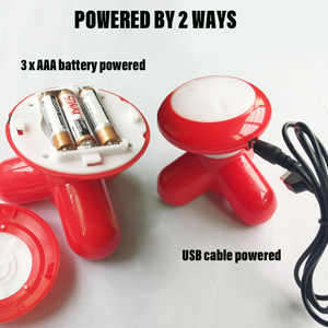 Mimo Portable ABS <strong>Mini</strong> <strong>Massager</strong> Battery Operated USB Electric Handheld Comfortable Body Nek Head <strong>Back</strong> Legs Arms Pain Release - Product Image 2