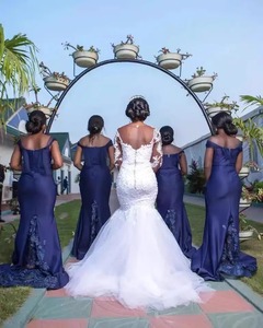 S3810R New High Quality <b>White</b> Simple Lace Sexy Sexy Wedding Dress - Product Image 5