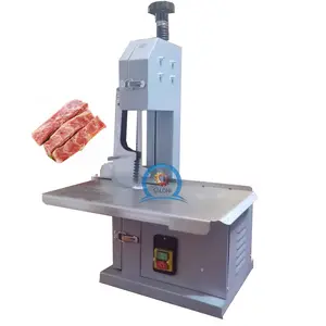 factory direct sales stainless steel commercial frozen meat fish chicken meat bone saw machine beef cutter machine