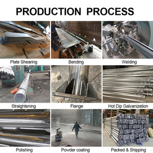 Fabbrica fornitura diretta acciaio zincato palo stradale prezzo - Product Image 5