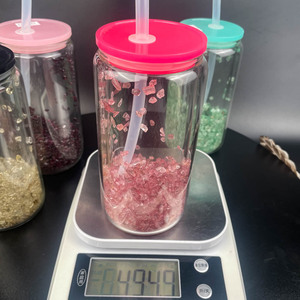 Vente en gros de coupe de météore artisanale en cristal de haute qualité Citrine Gravier <span class=keywords><strong>Étoile</strong></span> <span class=keywords><strong>filante</strong></span> Tasses en verre pour cadeau de vacances - Product Image 6