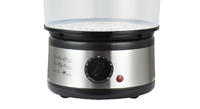 Cuiseur à vapeur alimentaire Double PP matériel vapeur corps en acier inoxydable
