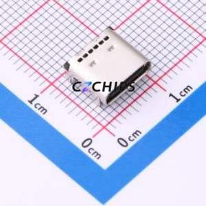 UC05-2B24F00P11 USB Connector SMD Connector ( Connector Type: Type-C )( Gender: Female )( Mounting Type: Horizontal Mount ) - Product Image 1