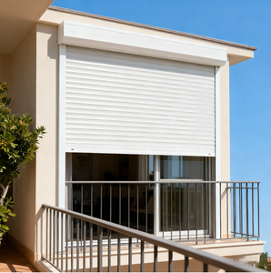 Otel Pencereleri veya Panjurlar için Yüksek Kaliteli Özel Uzaktan Kumandalı Dikey Alüminyum Alaşımlı Hurricane Panjur - Product Image 3