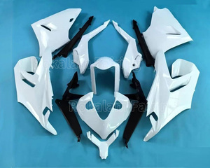 Pour Ducati Supersport 950 <span class=keywords><strong>2021</strong></span> 2022 2023 950 21-23 Kit de carénage Sportbike de rechange blanc brillant - Product Image 1