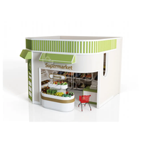 Équipement de jeu intérieur personnalisé pour enfants : maison de jeu de rôle Hôpital, Banque, Mini-ville, jouets de jeu de rôle pour enfants
