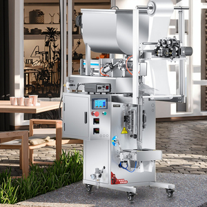 Machine d'emballage entièrement automatique pneumatique pour le remplissage de bâtonnets de miel, l'emballage de poudre et la fabrication de sacs en plastique alimentaire, nécessitant un compresseur d'air - Product Image 1