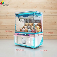 Catch doll Big Machine shop essentiel fun 6-Claw Crane Machine Toy 6-Catcher in One Custom Claw Crane Set avec peluche pour enfants
