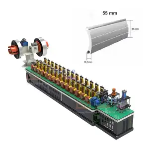 LM China Factory Verkauf hochwertige Pu Schaum Rollladen Tür Rollform maschine