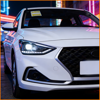 Pour Hyundai Celesta 2017-2020 : Ensemble de phares séquentiels à LED avec lentille de projecteur Bi-LED haute performance pour mise à niveau de la version restylée