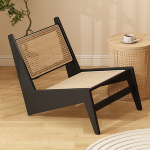 Fauteuils en rotin tressé et bambou, style nordique, mobilier de luxe moderne, <span class=keywords><strong>fauteuil</strong></span> d'appoint, canapé de salon, chaise de détente pour la maison - Product Image 2