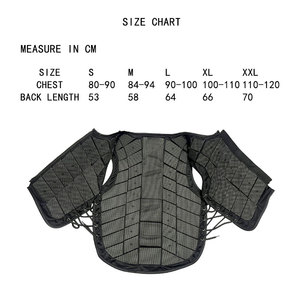 Gilet d'équitation pour enfants rembourré en mousse, gilet de protection pour femmes, protection corporelle pour l'équitation - Product Image 2