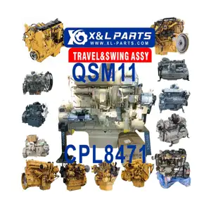 X&L Diesel Engine Assembly M11 QSM11 ISM11 375HP CPL8471 For Excavator Cummins Complete Engine