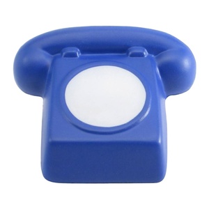 Balle anti-stress promotionnelle en mousse PU en forme de téléphone classique, personnalisable, pour la maison, soulagement sensoriel, couleur personnalisée - Product Image 1
