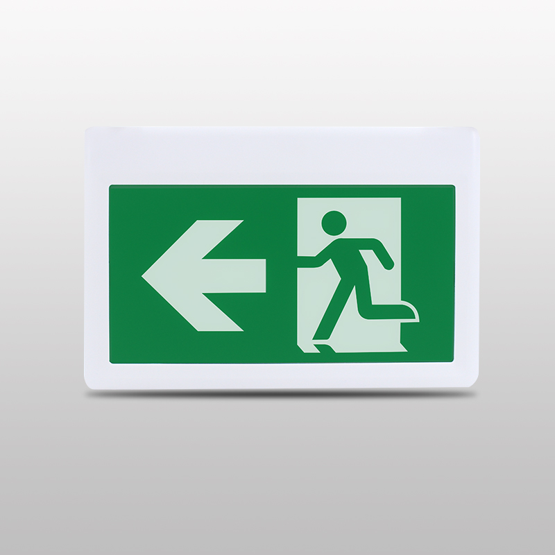 Running Man Evacuation Light Electric Exit Sign Hot Sale Best Selling Led Signs Canada Market 90min 120mins Emergency AC120-347V