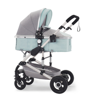 Haute Qualité Usine Prix Multi Fonction 2-en-1 Bébé Poussette Sûr Bébé Poussette De Luxe Voyage Landau Poussette Bébé Kinderwagen