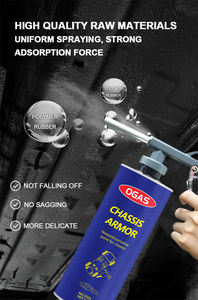 Sous-couche caoutchoutée <span class=keywords><strong>pour</strong></span> châssis de <span class=keywords><strong>voiture</strong></span> Revêtement de dessous de carrosserie <span class=keywords><strong>Peinture</strong></span> en caoutchouc à peindre en aérosol <span class=keywords><strong>pour</strong></span> une protection efficace - Product Image 4