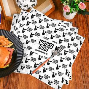 Papel para Hornear con Recubrimiento de PE Antigrasa, Ecológico y de Grado Alimenticio, para Pasteles, Pan, Sándwiches, Hamburguesas, Pasteles, con Logotipo Personalizado - Product Image 4