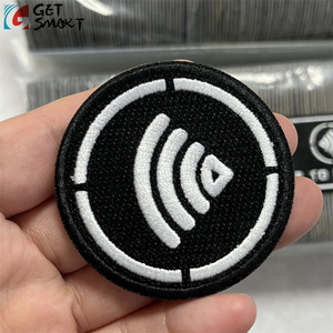 Étiquettes RFID NFC en fer N213/215/216 13,56 MHz, patchs thermocollants, brodés, tissés, mini-étiquettes lavables et étanches pour vêtements - Product Image 4