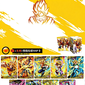 การ์ดสะสมอนิเมะขายส่ง บูสเตอร์บ็อกซ์ ซีรีส์ 3 ชุดการ์ตูนโชเน็น แบทเทิล คอลเลคชั่น TCG CCG การ์ดหายากเคลือบเรนโบว์ ของขวัญสำหรับเด็ก - Product Image 2