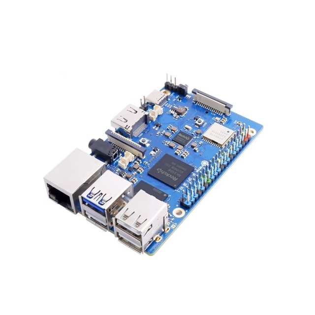 Orange Pi 3B Single Board Computer 4GB RAM Development Board RK3566 1.8GHz Chip 4K Support China Ethernet Communication Modules