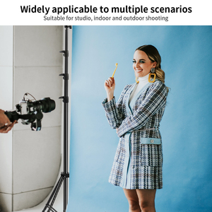 Selens Portable Backdrop Stand <strong>Background</strong> Support 150*250cm T-Shape Stand Kit With Clips for Photography Video Studio - Product Image 3