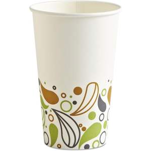 Vasos de Papel Impresos Boardwalk Deerfield, 16 oz, 50 Vasos/Paquete, 20 Paquetes/Cartón, Vasos Desechables Serie DEER16HCUP - Product Image 6