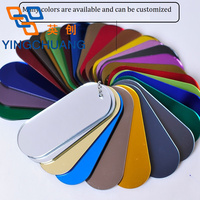 Feuille acrylique miroir dorée et argentée haute brillance Yingchuang, découpée au laser, formes multiples pour la décoration de fête