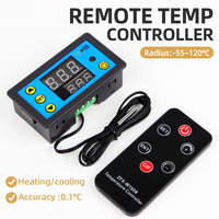 Contrôleur de température à distance 15M ZFX-W1608 Thermostat numérique thermorégulateur chauffage contrôle de refroidissement pour incubateur