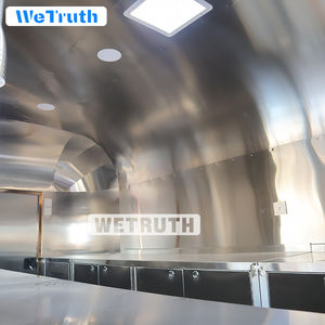 Abd standart tam mutfak Foodcart Van gıda kamyon cips ve dondurma için yüksek trafik römork - Product Image 6