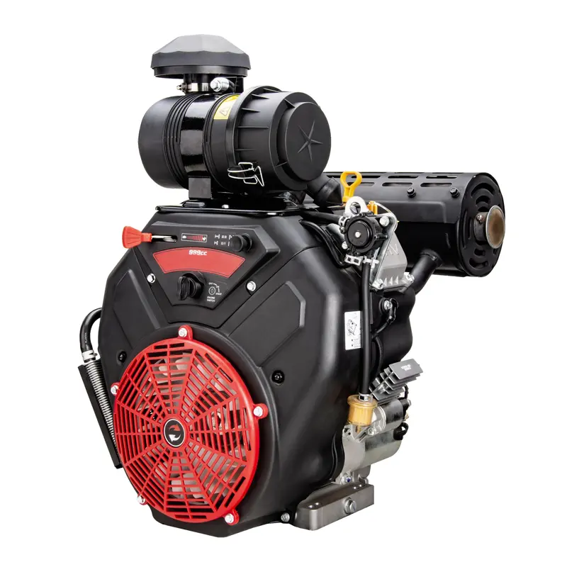 Motor a gasolina de cilindro duplo 999cc 35HP V para gerador de barco lavadora de pressão sem-fim com certificado CE EPA EURO-V