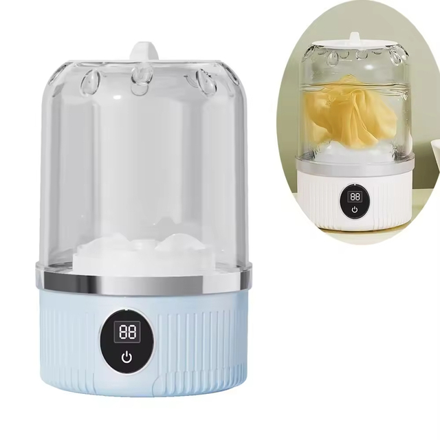 Mini Wireless Portable Washing Machine New Style Small Semi- Automatic for Underwear and Hosiery