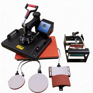 Máquina <span class=keywords><strong>de</strong></span> <span class=keywords><strong>Prensa</strong></span> <span class=keywords><strong>de</strong></span> Calor Combinada 5 en 1 <span class=keywords><strong>de</strong></span> 29*38cm |   <span class=keywords><strong>Prensa</strong></span> <span class=keywords><strong>de</strong></span> Sublimación Multifuncional para Camisetas, Tazas, Gorras, Platos, Impresión DTF - Product Image 2