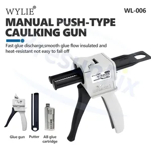 WYLIE WL-006 Push-Type Manual AB Glue Gun 10:1 Ratio for <strong>Mobile</strong> Phone Repair Glue Dispensing Rapid Glue <strong>Application</strong> <strong>Tool</strong> - Product Image 1
